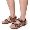 imageDREAM PAIRS Mens Sandals Hiking Water Beach Sport Outdoor Athletic Arch Support Summer SandalsAll Brown