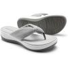 imageDREAM PAIRS Platform Flip Flops for Women Cushioned Thong Sandals with Soft Eva Foam Insole Lightweight Lycra fabric Comfort Dressy Slides Slippers for Summer BeachGrey