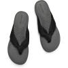 imageDREAM PAIRS Platform Flip Flops for Women Cushioned Thong Sandals with Soft Eva Foam Insole Lightweight Lycra fabric Comfort Dressy Slides Slippers for Summer BeachBlackGrey
