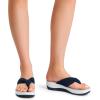 imageDREAM PAIRS Platform Flip Flops for Women Cushioned Thong Sandals with Soft Eva Foam Insole Lightweight Lycra fabric Comfort Dressy Slides Slippers for Summer BeachNavy