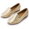 imageDREAM PAIRS Round Toe Flats for Women Dressy Comfortable SlipOn Dress Business Casual Office Work Shoes for WomenGold