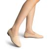 imageDREAM PAIRS Round Toe Flats for Women Dressy Comfortable SlipOn Dress Business Casual Office Work Shoes for WomenNudesuede