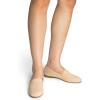 imageDREAM PAIRS Round Toe Flats for Women Dressy Comfortable SlipOn Dress Business Casual Office Work Shoes for WomenNudesuede
