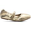 imageDREAM PAIRS Womens Ballet Flats Foldable Square Toe Mary Jane Flats Comfortable Slip On Dress Shoes Business Casual Work Mary Jane ShoesGold