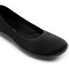 imageDREAM PAIRS Womens Ballet Flats Wide Toe Box Knit Flats for Women with Arch Support Comfortable Slip On Dressy Travel Work Business Office Shoes for WomenBlack