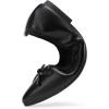 imageDREAM PAIRS Womens Foldable Flats Shoes Pointed Toe Ballet Flats Bowknot Comfort Slip on Dress ShoesBlack