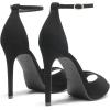 imageDREAM PAIRS Womens Heels High Stilettos Ankle Strap Sexy Comfort Dress Shoes Wedding Bridal Pumps SandalsBlacknubuck