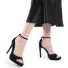 imageDREAM PAIRS Womens Heels High Stilettos Ankle Strap Sexy Comfort Dress Shoes Wedding Bridal Pumps SandalsBlacknubuck