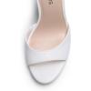 imageDREAM PAIRS Womens Heels High Stilettos Ankle Strap Sexy Comfort Dress Shoes Wedding Bridal Pumps SandalsWhite