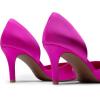 imageDREAM PAIRS Womens High Heel Closed Toe PumpsHot Pinksatin