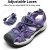 imageDREAM PAIRS Womens Hiking Sandals Adventurous Summer Sports Shoes OutdoorPurple