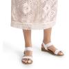 imageDREAM PAIRS Womens Low Wedge Casual SandalsWhite