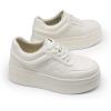 imageDREAM PAIRS Womens Platform Casual SneakersBeige