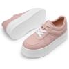 imageDREAM PAIRS Womens Platform Casual SneakersPink