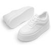 imageDREAM PAIRS Womens Platform Casual SneakersWhite