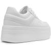 imageDREAM PAIRS Womens Platform Casual SneakersWhite