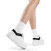 imageDREAM PAIRS Womens Platform Casual SneakersWhiteBlack