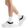 imageDREAM PAIRS Womens Platform Casual SneakersWhiteBlack