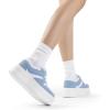 imageDREAM PAIRS Womens Platform Casual SneakersWhiteBlue