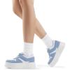 imageDREAM PAIRS Womens Platform Casual SneakersWhiteBlue