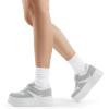 imageDREAM PAIRS Womens Platform Casual SneakersWhiteGrey