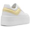 imageDREAM PAIRS Womens Platform Casual SneakersWhiteYellow