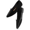 imageDREAM PAIRS Womens Pointed Toe SlipOn Dressy Flat Shoes Comfortable Business Casual Dress Shoes for Office WorkBlack