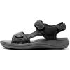 imageDREAM PAIRS Womens Sandals Open Toe Lightweight Summer Shoes Walking Casual OutdoorBlack