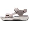 imageDREAM PAIRS Womens Sandals Open Toe Lightweight Summer Shoes Walking Casual OutdoorGrey