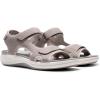 imageDREAM PAIRS Womens Sandals Open Toe Lightweight Summer Shoes Walking Casual OutdoorGrey