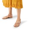 imageDREAM PAIRS Womens Strappy Flat SandalsRose Gold