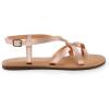 imageDREAM PAIRS Womens Strappy Flat SandalsRose Gold
