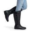 imageDREAM PAIRS Womens Wide Calf Knee High Faux FurLined Flat Fashion Winter Boots with Side ZipperBlack