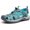 imageDREAM PAIRS Womens Hiking Sandals Adventurous Summer Sports Shoes OutdoorGreyBlue