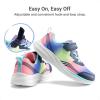 imageDREAM PAIRS Boys Girls Shoes Kids Tennis Sneakers Athletic Running Walking School Gym Lightweight Footwear for LittleBig KidRainbowBlue