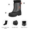 imageDREAM PAIRS Boys Girls Waterproof Winter Snow Boots for LittleBig KidsGreyOrange
