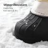 imageDREAM PAIRS Boys amp Girls Waterproof Winter Snow Boots for Little KidBig KidBeigeWhite