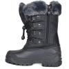 imageDREAM PAIRS Boys amp Girls Waterproof Winter Snow Boots for Little KidBig KidBlack