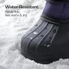 imageDREAM PAIRS Boys amp Girls Waterproof Winter Snow Boots for Little KidBig KidNavyFuchsia