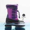 imageDREAM PAIRS Boys amp Girls Waterproof Winter Snow Boots for Little KidBig KidPurple