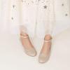 imageDREAM PAIRS Girls Dress Shoes Low Wedge Heels Ankle Strap Wedding Flower Party Pump for Toddler Little Big KidGold