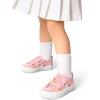imageDREAM PAIRS Kid Toddler Sneakers Boys Girls Canvas with Cartoon Dual Hook and Loops for School WalkingPink