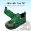 imageDREAM PAIRS Toddler Boys Sneakers Little Kids Shoes Fun Cartoon Cute Causal Walking Hook and Loop LightweightGreen
