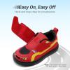 imageDREAM PAIRS Toddler Boys Sneakers Little Kids Shoes Fun Cartoon Cute Causal Walking Hook and Loop LightweightRed