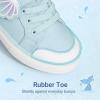 imageDREAM PAIRS Toddler Girls Sneakers Lightweight Comfortable Hook and Loop Casual Walking Cartoon Cute Little Kids ShoesBlue