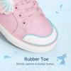 imageDREAM PAIRS Toddler Girls Sneakers Lightweight Comfortable Hook and Loop Casual Walking Cartoon Cute Little Kids ShoesPink