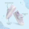 imageDREAM PAIRS Toddler Girls Sneakers Lightweight Comfortable Hook and Loop Casual Walking Cartoon Cute Little Kids ShoesPurple