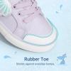imageDREAM PAIRS Toddler Girls Sneakers Lightweight Comfortable Hook and Loop Casual Walking Cartoon Cute Little Kids ShoesPurple