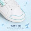 imageDREAM PAIRS Toddler Girls Sneakers Lightweight Comfortable Hook and Loop Casual Walking Cartoon Cute Little Kids ShoesWhite