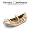 imageDREAM PAIRS Toddler Little Girls Ballet Flats Dress Shoes Mary Janes Ballerina ShoesGold